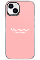 Doamna Porsche (pink) - Apple iPhone 15 Plus