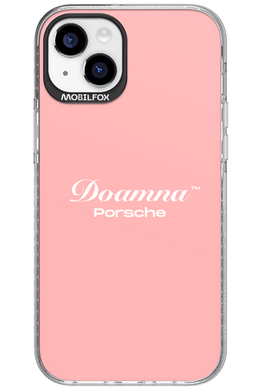 Doamna Porsche (pink) - Apple iPhone 15 Plus