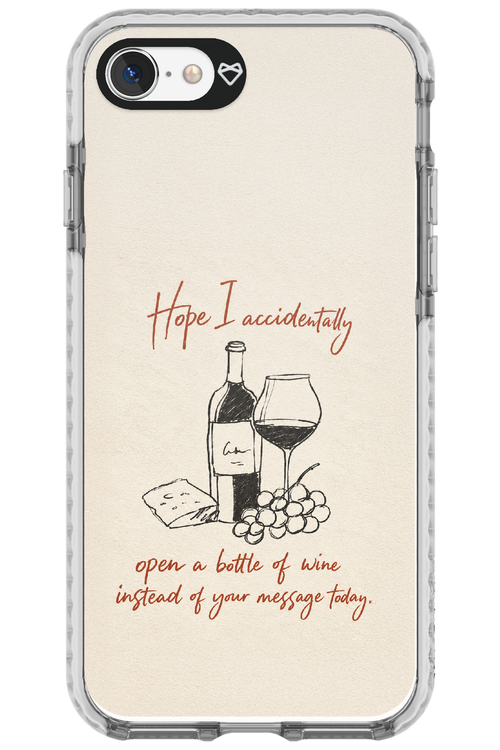 Bottle of wine 2.0 - Apple iPhone 8