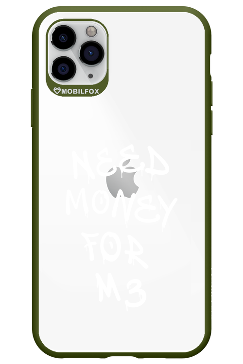 Need M3 Transparent White - Apple iPhone 11 Pro Max