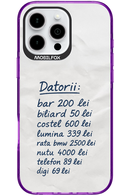 The List - Apple iPhone 16 Pro Max