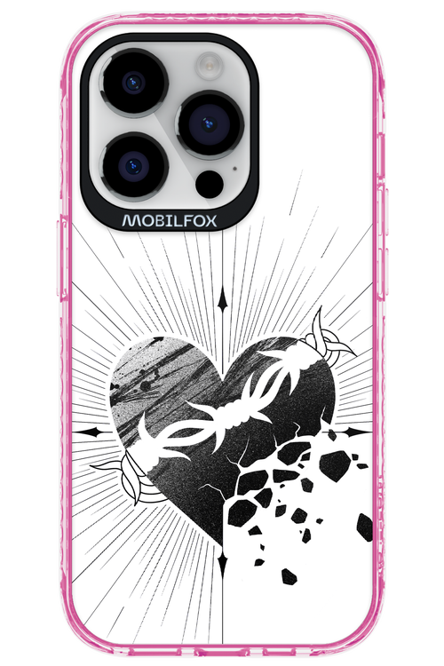 Fekete Szív 2.0 - Apple iPhone 14 Pro