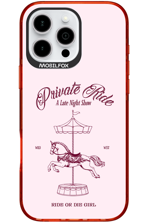 Private Ride 2.0 - Apple iPhone 16 Pro Max
