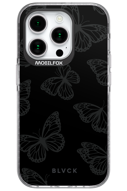 Black Butterflies 2.0 - Apple iPhone 15 Pro