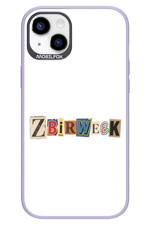 Zbirweek (white) 2.0 - Apple iPhone 14 Plus