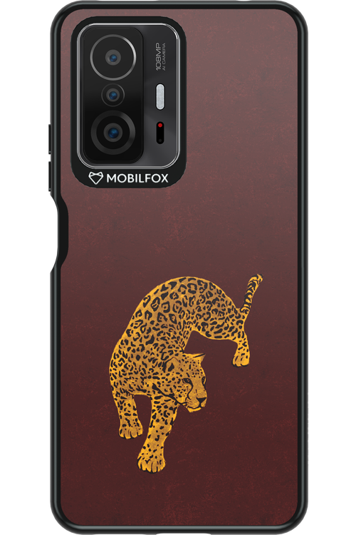 Burgundy Leopard - Xiaomi Mi 11T