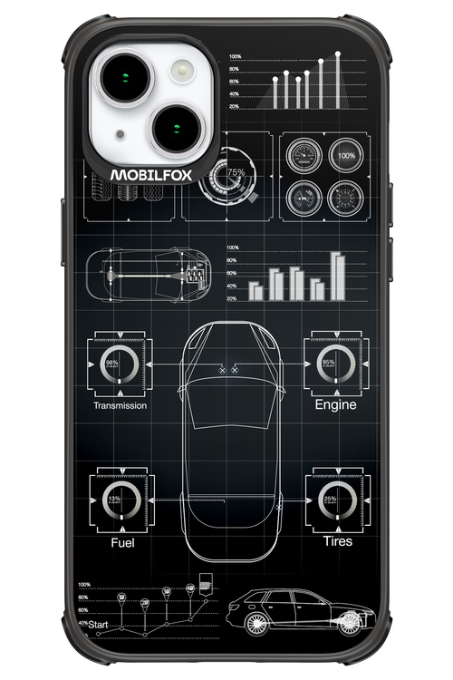 Cyber Grid 2.0 - Apple iPhone 15 Plus