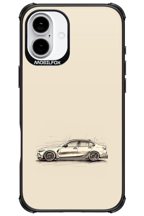 Sketch Car 2.0 - Apple iPhone 16 Plus