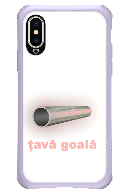 Țavă Goală Pink - Apple iPhone X