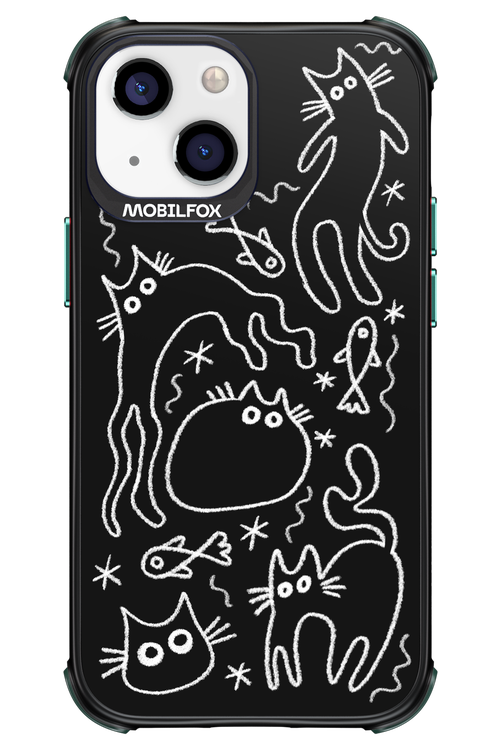 CHALK_CATS 2.0 - Apple iPhone 13 Mini