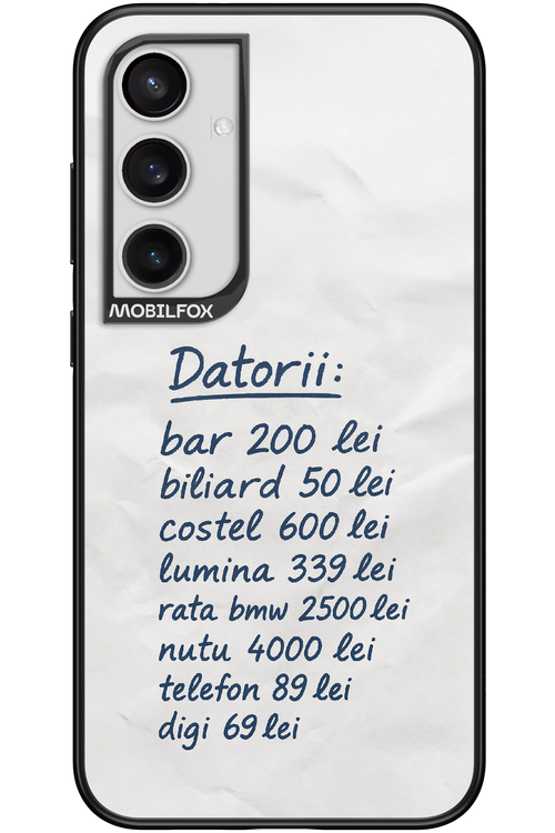 The List 2.0 - Samsung Galaxy S24+