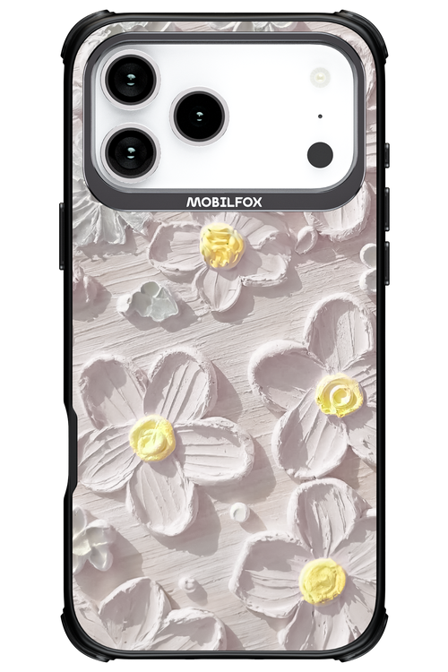 White Flowers - Apple iPhone 17 Pro Max