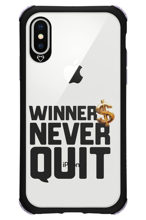 Winners Never Quit - Apple iPhone XS