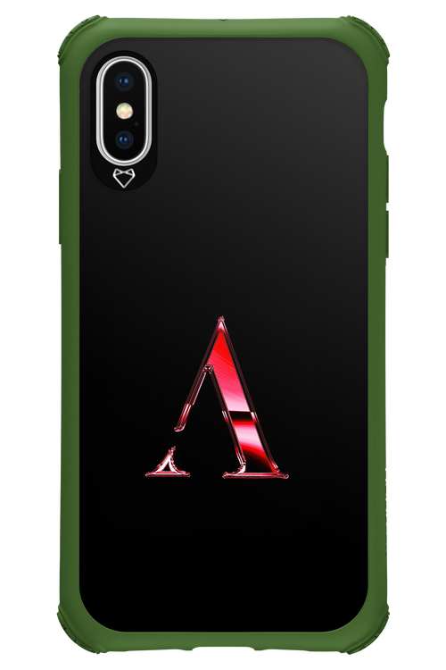 ⁠ ⁠Azteca Red Logo - Apple iPhone X