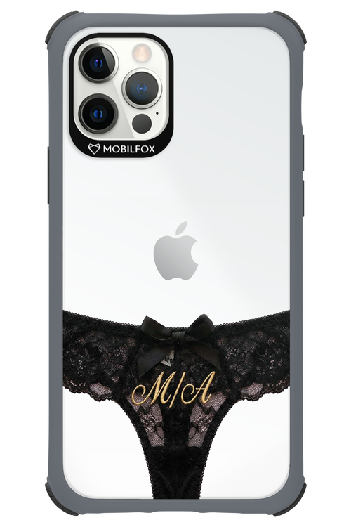 Black Panties Transparent 2.0 - Apple iPhone 12 Pro