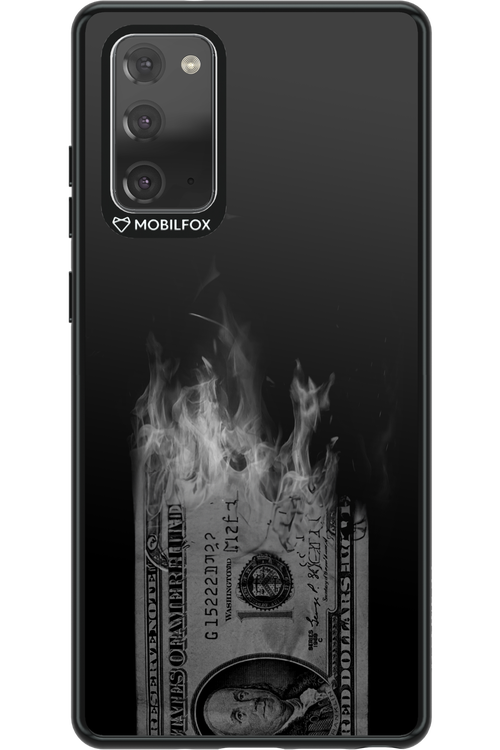 Money Burn B&W 2.0 - Samsung Galaxy Note 20