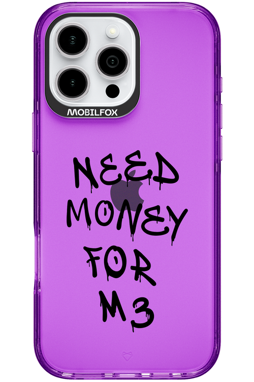 Need M3 Transparent Black - Apple iPhone 16 Pro Max