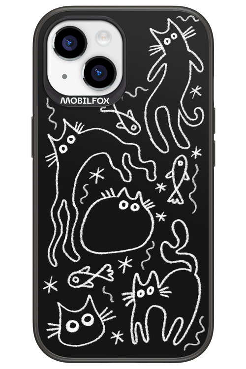 CHALK_CATS 2.0 - Apple iPhone 15