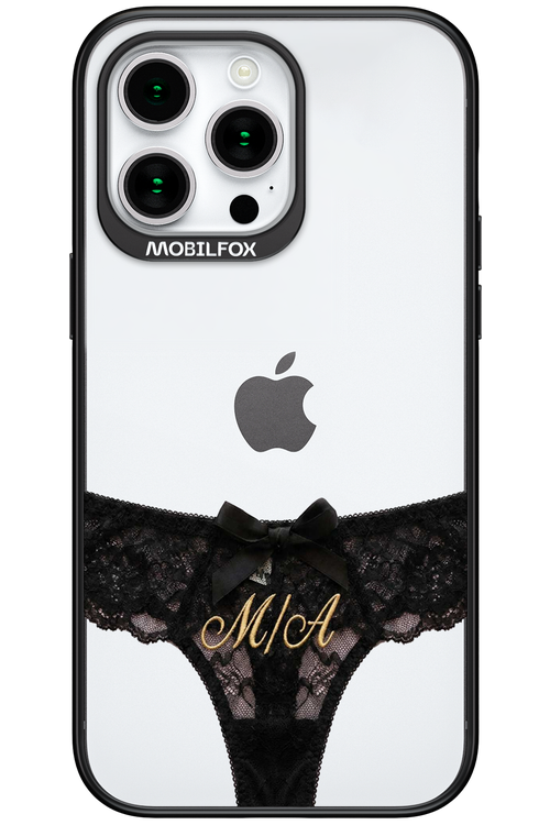 Black Panties Transparent 2.0 - Apple iPhone 15 Pro Max