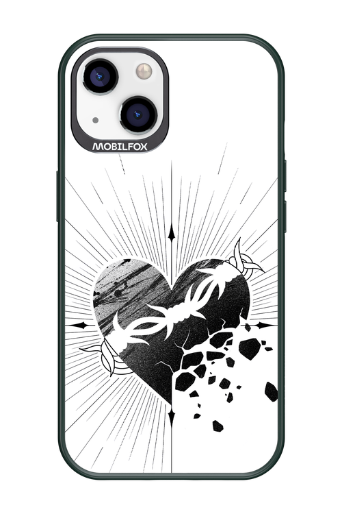 Fekete Szív - Apple iPhone 13