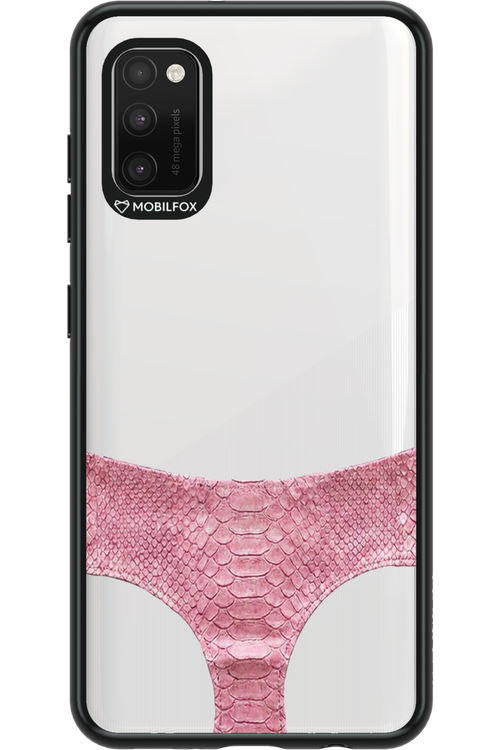 Snake Leather Panties Transparent 2.0 - Samsung Galaxy A41