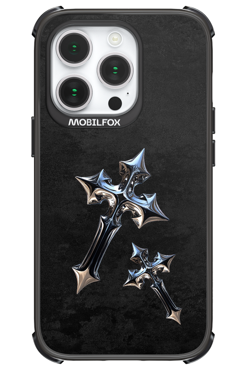 Chrome Crosses 2.0 - Apple iPhone 14 Pro