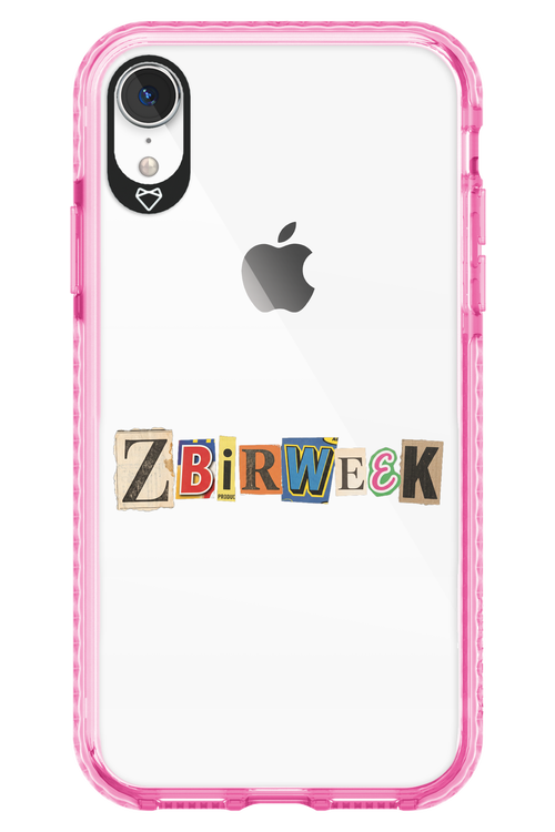 Zbirweek (transparent) 2.0 - Apple iPhone XR