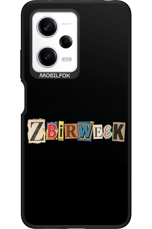 Zbirweek (black) 2.0 - Xiaomi Redmi Note 12 Pro 5G