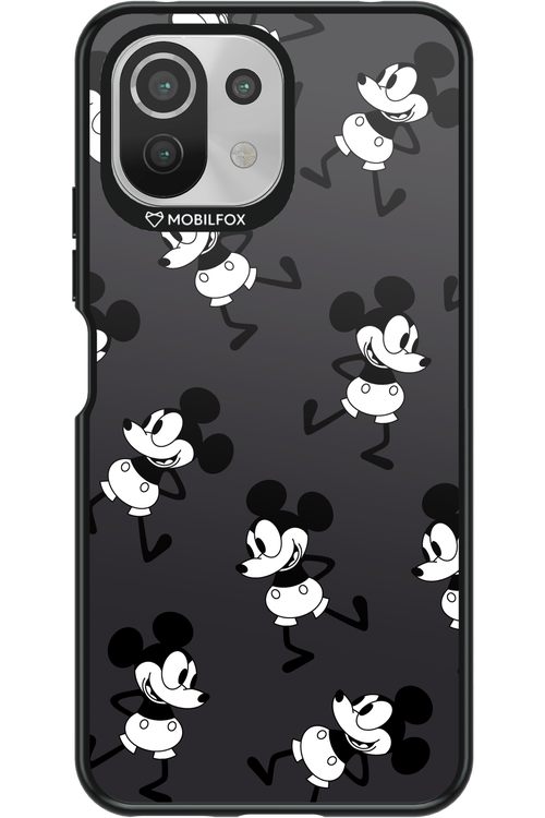 Iconic Mouse (antracite pattern) - Xiaomi Mi 11 Lite (2021)