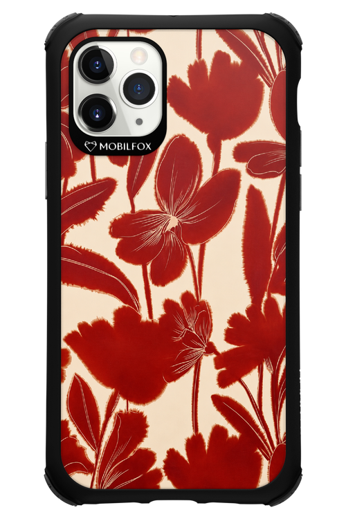 Burgundy Flowers 2.0 - Apple iPhone 11 Pro
