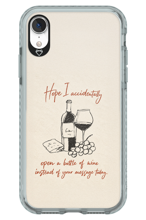 Bottle of wine 2.0 - Apple iPhone XR
