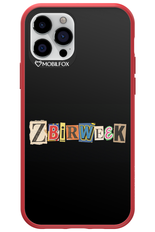 Zbirweek (black) 2.0 - Apple iPhone 12 Pro