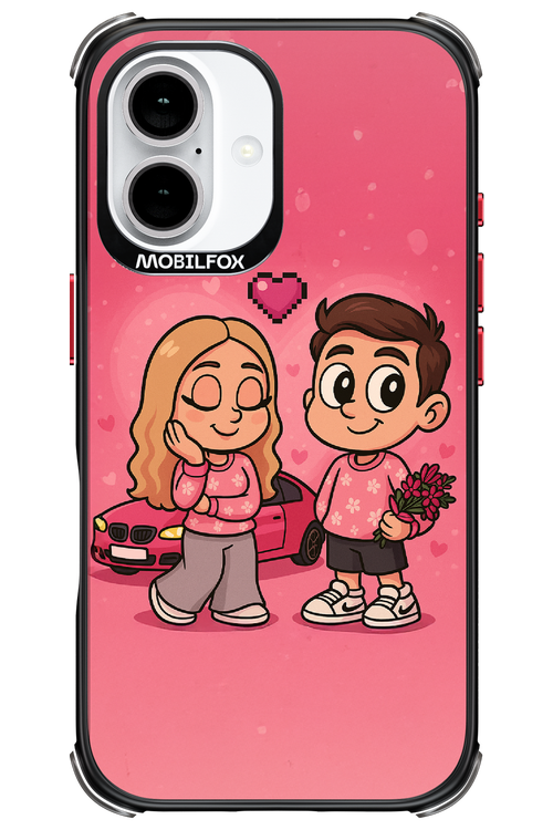 Pink Amour 2.0 - Apple iPhone 16
