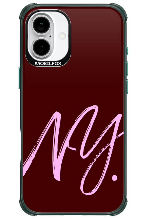 (Dark Blush) NY 2.0 - Apple iPhone 16 Plus
