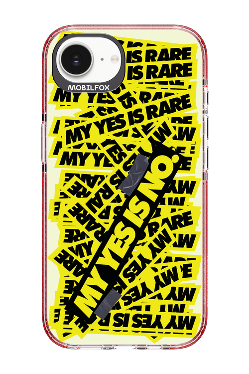 My yes is no 2.0 - Apple iPhone 16e