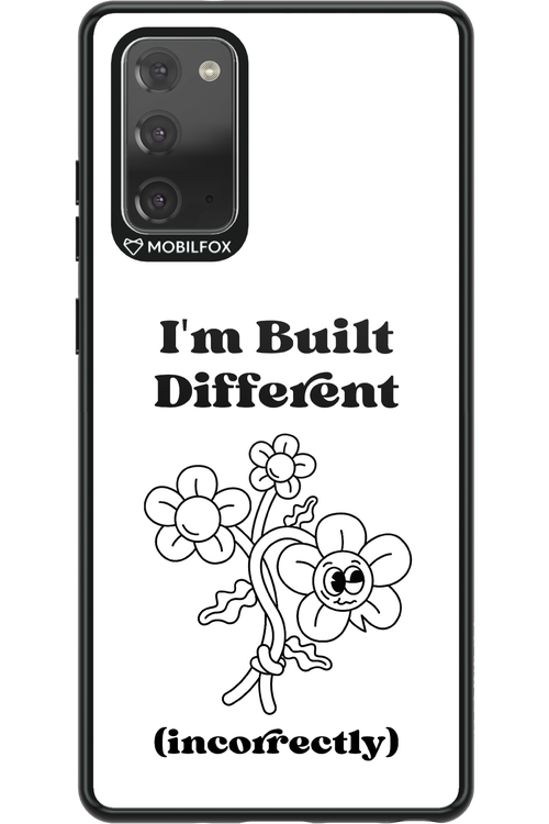 Incorrect Transparent 2.0 - Samsung Galaxy Note 20