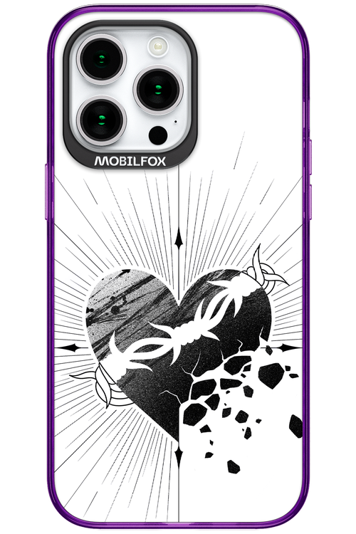 Fekete Szív 2.0 - Apple iPhone 15 Pro Max