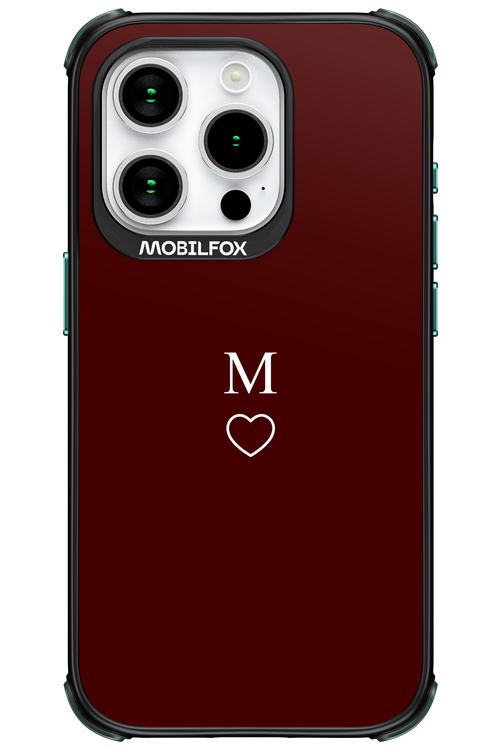 M Burgundia 2.0 - Apple iPhone 15 Pro