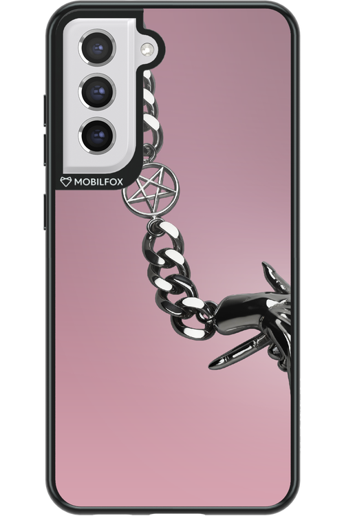 Chain stanga roz 2.0 - Samsung Galaxy S21 FE