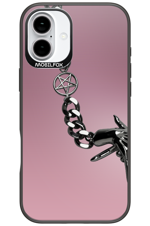 Chain stanga roz 2.0 - Apple iPhone 16 Plus