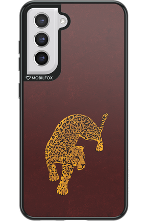Burgundy Leopard - Samsung Galaxy S21 FE