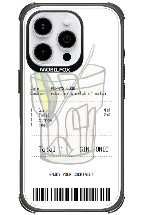 gin tonic - Apple iPhone 16 Pro