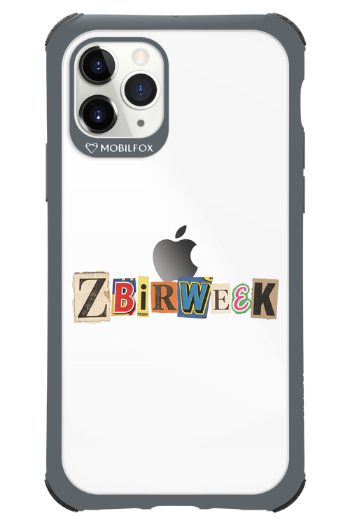 Zbirweek (transparent) 2.0 - Apple iPhone 11 Pro
