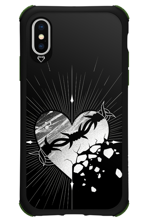 Fehér Szív 2.0 - Apple iPhone X