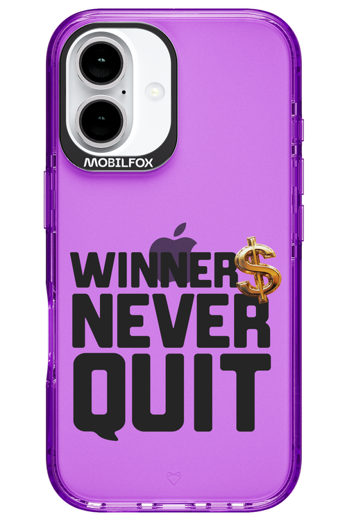 Winners Never Quit - Apple iPhone 16