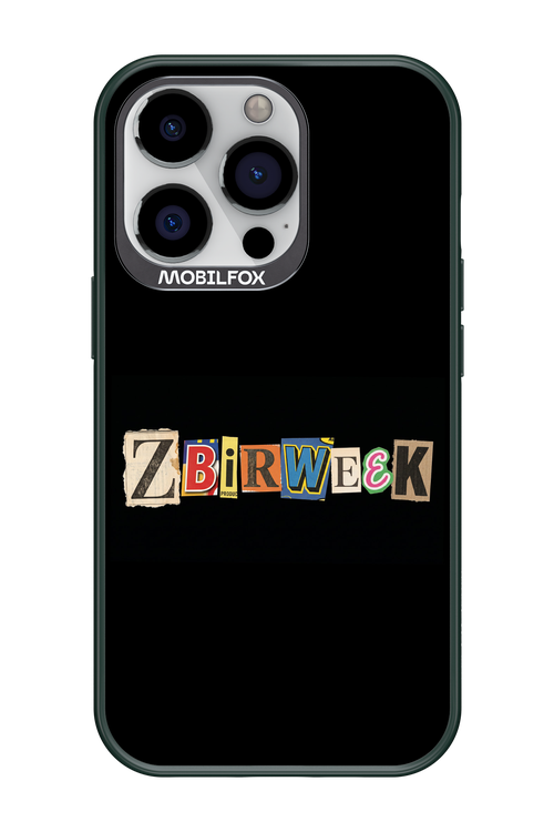 Zbirweek (black) 2.0 - Apple iPhone 13 Pro