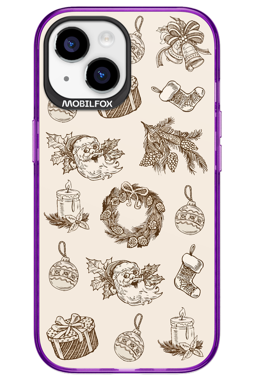 Christmas Paper - Apple iPhone 15