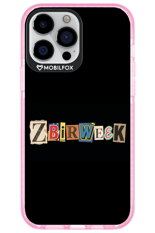 Zbirweek (black) 2.0 - Apple iPhone 13 Pro Max