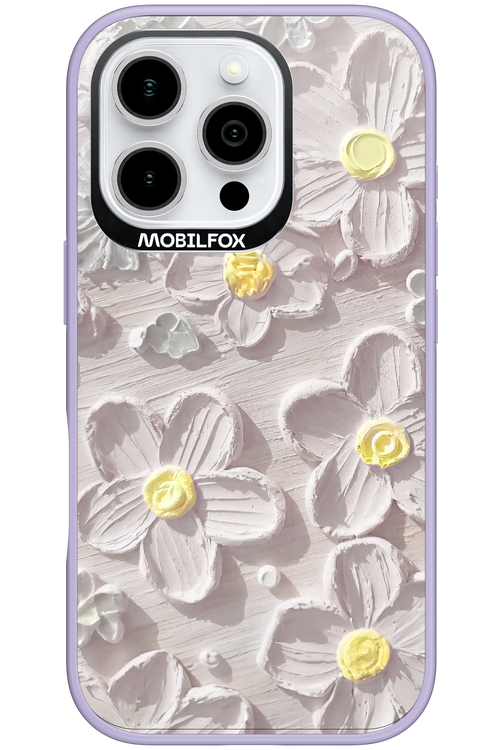 White Flowers 2.0 - Apple iPhone 16 Pro