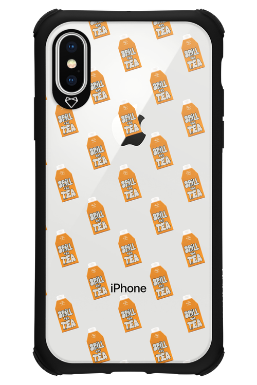 Yellow Tea Party Chaos - Apple iPhone X